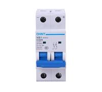 Disyuntor, Magnetotermico Disyuntor De CC NB1-63DC 1P 2P 4P DC500V 6KA C1A 2A 3A 4A 5A 6A 10A 16A 20A 25A 32A 40A 50A 63A Mini(2P DC500V,63A)