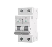 Disyuntor MCB 2P de 10 KA, 6 A, A, 16 A, 20 A, 25 A, 32 A, 40 A, 50 A y 63 A, 220 V, curva C, 1 unidad(50A)