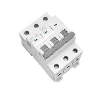 Disyuntor MCB 3P 10KA 6A 10A 16A 20A 25A 32A 40A 50A 63A 220V Curva C 1 ud(16a)