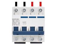 Disyuntor MCB DC 1000V 2P 100A 500V, interruptor de alimentación fotovoltaica 63A 1P DC 250V 2P DC 500V 1 pieza(2P DC500V, 50A)