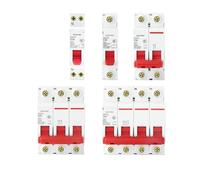 Disyuntor MCB de CA DZ47s 1P 2P 3P 4P 6A-125A 230/400V Curva C 6KA Interruptor de protección contra sobrecarga Caja de control industrial(2P,63A)