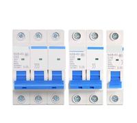 Disyuntor MCB NXB-63 1P 2P 3P 4P CA 230/400 V 1 A-125 A, montaje en riel DIN, interruptor de aire doméstico en miniatura(NXB-125 125A,4P)