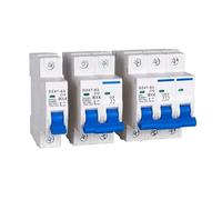 Disyuntor MCB tipo C de 35 mm, montaje en riel DIN, capacidad de corte DZ47, 1-4 polos, 3 A/6 A/10 A/16 A/20 A/32 A/40 A/50 A/63 A, 400 V(2,16A)