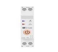 Disyuntor Medición de potencia Medidor de energía 1P 63A Vida Interruptor remoto Temporizador Voltaje Corriente Proteger