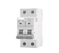 Disyuntor mini de carril DIN GYM9H, 2 polos, 10 KA, capacidad de corte, 6 A-63 A, tipo CA, fabricante directo de fábrica.(63A)