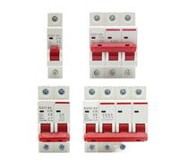 Disyuntor mini DZ47 1-4P 3A-63A 400V tipo C, MCB, protector de cortocircuito y sobrecarga, montaje en riel DIN 35 mm, capacidad corte 6KA, 1 unidad(16a,1P)