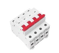 Disyuntor mini GYM10 4P 6KA AC MCB de riel DIN de 220 V y 400 V, 6 A-63 A, fabricante directo de fábrica, aprobado por y CB(40A)