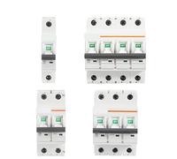 Disyuntor Miniatura 1P, 2P, 3P, 4P, 50 Hz, Curva C, Tipo CA, 30 MA, Protector De Sobrecarga, Montaje En Riel DIN De 35 Mm, EKM3(2,25A)