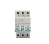 Disyuntor Miniatura 5SJ6310 De Tres Polos, Curva C, 16 A, 25 A, 63 A, 3P, Capacidad De Corte 6 KA, Bajo Aumento De Temperatura, CA 230 V, Carril DIN(32A)