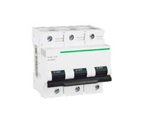 Disyuntor Miniatura A9 C120H, Tipo C, 80 A, Interruptor de Aire Eléctrico de Alta Corriente de una Sola Parada, 3P