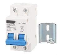 Disyuntor miniatura de 1000 V CC de 2 polos y 32 amperios para un control y protección eficientes en sistemas de alimentación (63 A)