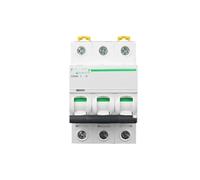 Disyuntor miniatura de aire iC65N 3/4P for uso doméstico, 1/2/3/4/6/10/16/20/25/32/40/50/60/63 A, CA(2a,3P)