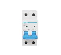 Disyuntor miniatura de baja tensión MCB NB1-63 2P C20A 10A 25A 32A 63A 40A 2A, protección motor modular riel DIN CE(4A)