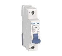 Disyuntor miniatura de CC serie NB1-63DC, protección circuitos, disyuntor doméstico acción baja corriente, 1000 V(NB1-63DC 1P C25(R) DC250V)