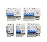 Disyuntor miniatura doméstico DZ47LE-63, interruptores de aire 1P/2P/3P/4P con protección contra fugas, puerta principal trifásica(40A,3P)