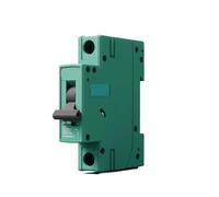 Disyuntor miniatura MCB FPV-63, 12 unidades, 1 polo CC, 6A, 10A, 16A, 20A, 25A, 32A, 40A, 50A, 63A, 250 V, 10 KA, certificado TUV y CE.(20A)