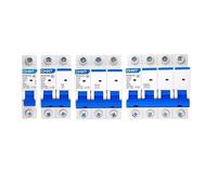 Disyuntor miniatura NXB-63 1P 2P 3P 4P 1A 2A 3A 6A 10A 16A 20A 25A 32A 40A 63A con indicación DZ47(4A,4P)