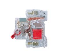 Disyuntor miniatura transparente MCB DZ47 NXB DZ30 DZ40 EPN DPN TPN 1P 2P 3P 4P CA 230/400 V, interruptor de aire doméstico for riel DIN(2P,25A)