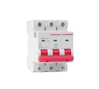 Disyuntor miniatura YCB6H-63 de 18 mm, 1P, 2P, 3P, montaje en riel DIN, 6 A, 10 A, 16 A, 20 A, 25 A y 32 A Protección de circuitos(3P,20A)