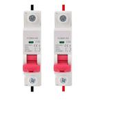 Disyuntor miniatura YCB6H-63 de 18 mm, MCB de 1 a 3 polos, montaje en riel DIN, capacidad de corte: 6 A, 10 A, 16 A, 20 A, 25 A y 32 A.(32A)