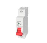 Disyuntor miniatura YCB7-63N con capacidad de corte de 1P, 2P, 3P y 4P for montaje en riel DIN, versión mejorada YCB6H-63(2P,63A)