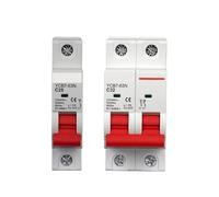 Disyuntor Miniatura YCB7-63N Con Capacidad De Corte De 1P, 2P, 3P Y 4P For Montaje En Riel DIN, Versión Mejorada YCB6H-63(2P,40A)