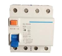 Disyuntor NL1E-63 1P+N 3P+N 4P 63A 40A 25A 30MA 50HZ/60HZ(3P N,40A)