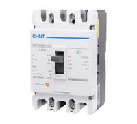 Disyuntor NM1 de caja de plástico, 3P, trifásico, de tres hilos, 4P, de cuatro hilos, interruptor de aire, 100 A, 400 A, protector contra sobrecarga y cortocircuito.(4p,315A)