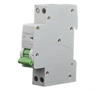 Disyuntor RCBO 1P+N 6KA 10mA Protección contra fugas 18mm Ancho Sobre Corriente Protección contra cortocircuitos 6A-40A Opcional Blanco (20A)