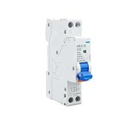 Disyuntor RCBO NB2LE de 18 mm, 1P+N, con protección contra fugas, 30 mA, 6 A, 1-40 A, 1 unidad(6A)