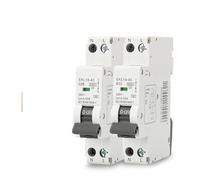 Disyuntor Residual RCBO tipo A 6KA 1P+N 2P 16a 20a curva C con protección contra fugas de sobrecorriente 30mA EKL9-40(25A)