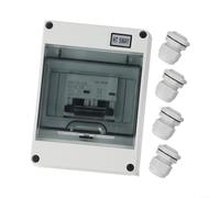 Disyuntor solar 2 poste de la caja de la desconexión del picovoltaico de DC1000V con la protección de la sobrecarga y del cortocircuito para los usos fotovoltaicos IP65 (125A)