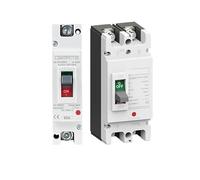 Disyuntor solar de caja moldeada MCCB de CC, 1P y 2P, con protección contra sobrecargas, 125 A, 160 A, 200 A y 250 A, aislador de batería fotovoltaica.(1P 250V,80A)