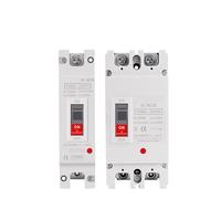 Disyuntor solar de CC en caja moldeada (MCCB), protección contra sobrecargas, protector solar fotovoltaico, aislador de batería de 150 A y 250 A.(2P,200A)