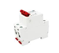 Disyuntor solar DZ47 1-4P 6-63A 500V, CC, interruptor de batería, 6A/10A/16A/32A/50A/63A, montaje en riel DIN, capacidad corte 4KA(20A,4P)