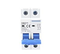 Disyuntor Solar Mini MCB De CC De 2 Polos, 1000 V, 3 A, 6 A, 10 A, 16 A, 20 A, 25 A, 32 A, 40 A, 50 A Y 63 A For Sistema Fotovoltaico.(20A)