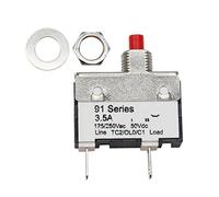 Disyuntor térmico de motor de 3,5 amperios serie 91, 1 unidad (Size : 1A)