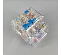 Disyuntor transparente DZ47LE 2P 32A 230V~ 50HZ/60HZ de corriente residual con protección contra sobrecorriente y fugas RCBO