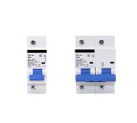 Disyuntor vacío abierto, Panel de interruptores automáticos DC MCB for energía solar fotovoltaica, mini interruptor automático 1P 2P DC110V DC220V(100a,MCB 2P DC 220V)