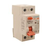 Disyuntores diferencial Tipo F-SI super inmunizado 32A, RCCB 1P+N 10kA 30mA (2 módulos), ideal para instalaciones con inversores, bombas de calor, aire acondicionado, UPS y cargadores Wallbox