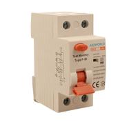 Disyuntores diferencial Tipo F-SI super inmunizado 63A, RCCB 1P+N 10kA 30mA (2 módulos), ideal para instalaciones con inversores, bombas de calor, aire acondicionado, UPS y cargadores Wallbox