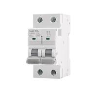 Disyuntores Disyuntor GYM9H 10KA MCB 2P 6A 10A 16A 20A 25A 32A 40A 50A 63A 220V Curva C(10A)