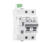 Disyuntores GYM9 1P 2P 3P 4P MCB con dispositivo de reconexión automática, interruptor circuito reinicio automático, 63 A, reconectador(2P 25A)