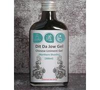 Dit Da Jow Gel (Northern Shaolin) 200ml Glass Bottle