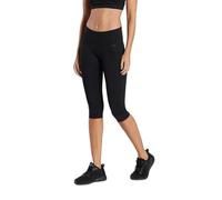 DITCHIL Mallas Cortas Deporte Mujer Leggins Capri Sparkle Negro Running Fitness Yoga Gimnasio Talla M