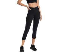 DITCHIL Mallas Deporte Mujer Leggins Crop Push Up Negro Running Fitness Yoga Gimnasio Talla S