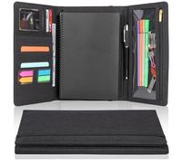 Ditiord Funda de planificador triple para cuaderno inteligente Rocketbook, tamaño ejecutivo A5 (8.8 x 6 pulgadas), organizador de cartera con bolsillo para archivos, funda protectora impermeable para
