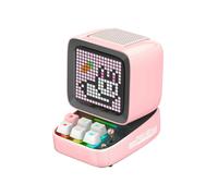 Ditoo-Pro Retro Pixel Art Portable Speaker Alarm Clock DIY LED Display Board, Cute Gift Home Decoration