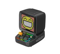 Ditoo-Pro Retro Pixel Art Portable Speaker Alarm Clock DIY LED Display Board, Cute Gift Home Decoration Black