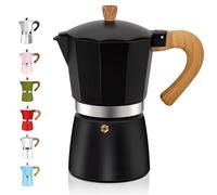 DITOSH Cafetera Expresso Moka Pot Express de 12 Taza de Aluminio Percoladora Cafetera Moka Clásica Italiana Para Preparar Café Italiano y Cubano Para Casa y Camping 600ml 20oz